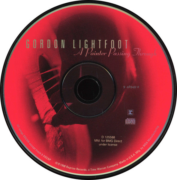 Gordon Lightfoot : A Painter Passing Through  (CD, Album, Club)