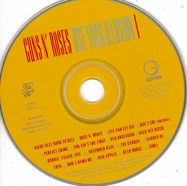 Guns N' Roses : Use Your Illusion I (CD, Album, Club)