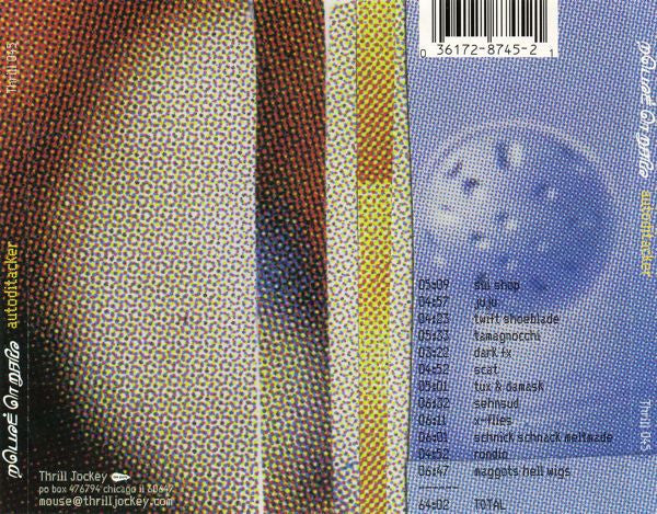 Mouse On Mars : Autoditacker (CD, Album)