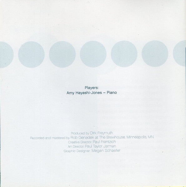 Amy Hayashi-Jones : Beethoven's Piano (CD, Album)