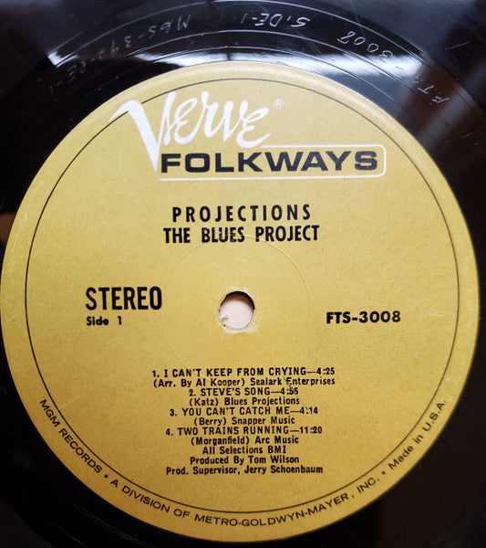 The Blues Project : Projections (LP, Album, MGM)