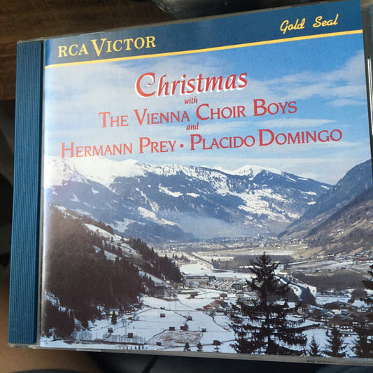 Die Wiener Sängerknaben With Hermann Prey / Die Wiener Sängerknaben, Hans Gillesberger, Placido Domingo - Christmas With The Vienna Choir Boys And Hermann Prey Placido Domingo (CD) (VG+) - Endless Media