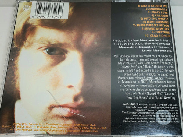 Van Morrison : Moondance (CD, Album, RE, RP, Cin)