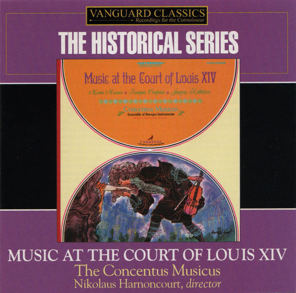 Marin Marais, François Couperin, Jacques Martin Hotteterre - Concentus Musicus Wien, Nikolaus Harnoncourt - Music At The Court Of Louis XIV (CD) (VG+) - Endless Media