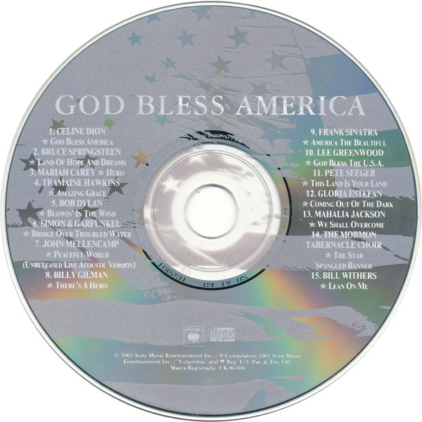 Various : God Bless America (CD, Comp)
