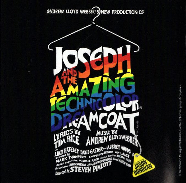 Andrew Lloyd Webber, Tim Rice Starring Jason Donovan : Andrew Lloyd Webber's New Production Of: Joseph And The Amazing Technicolor Dreamcoat (CD, Album)