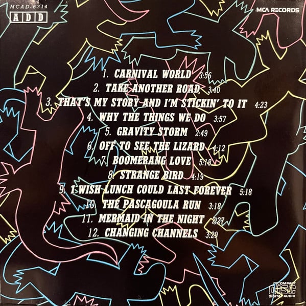 Jimmy Buffett : Off To See The Lizard (CD, Album, RE, UNI)