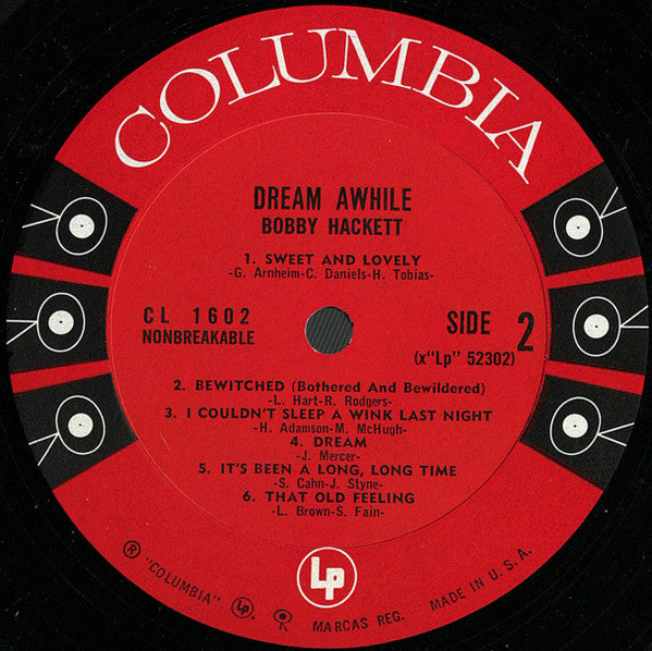 Bobby Hackett - Dream Awhile (LP) (G+) - Endless Media