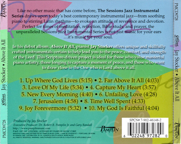 Jay Stocker : Above It All (CD, Album)
