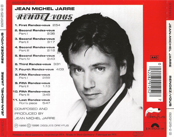 Jean-Michel Jarre : Rendez-Vous (CD, Album)