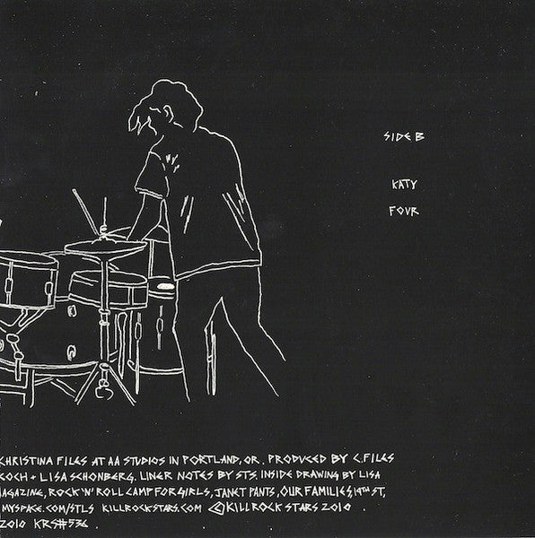 STLS : Drumcore (7", EP, Whi)