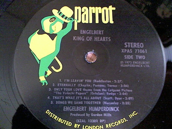 Engelbert Humperdinck : King Of Hearts (LP, Album)