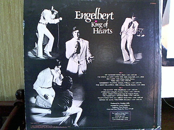Engelbert Humperdinck : King Of Hearts (LP, Album)