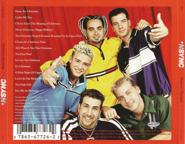 *NSYNC : Home For Christmas (CD, Album, Cin)