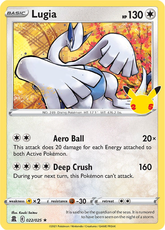 Lugia [CLB - 022/025] Pokemon Trading Card