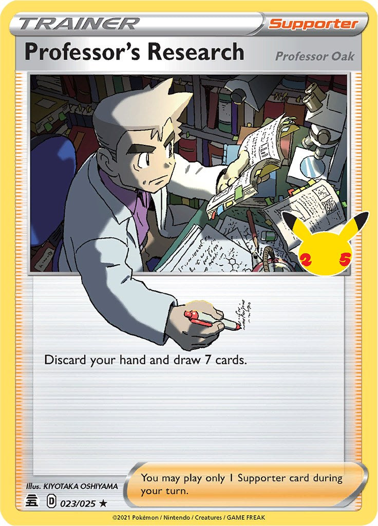 Professor's Research [CLB - 023/025] Pokemon Trading Card