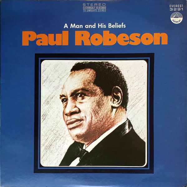 Paul Robeson : A Man And His Beliefs (LP, Album, Dol)