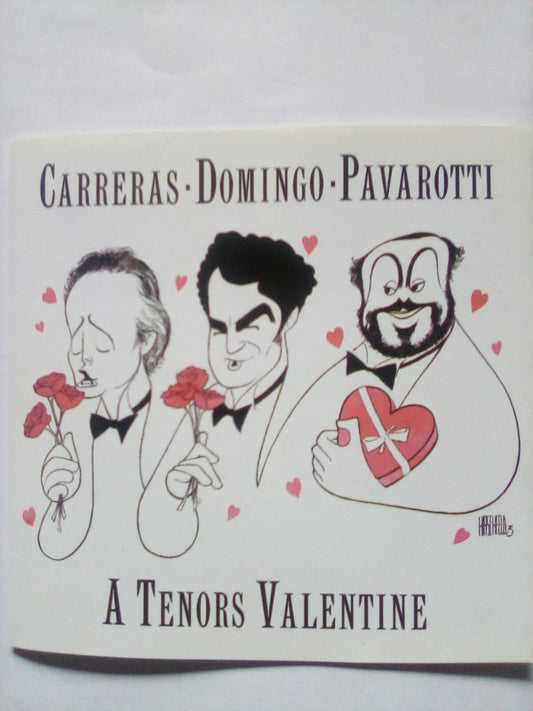 José Carreras, Placido Domingo, Luciano Pavarotti : A Tenors Valentine (CD, Comp)