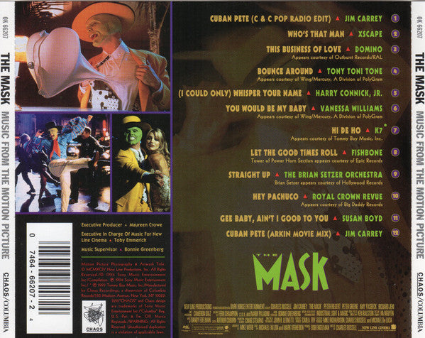 Various : The Mask (Music From The Motion Picture) (CD, Comp)
