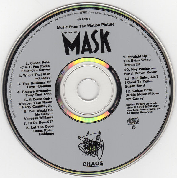 Various : The Mask (Music From The Motion Picture) (CD, Comp)