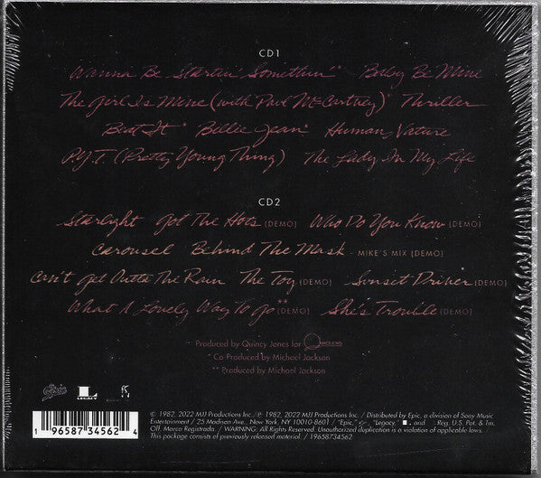 Michael Jackson : Thriller 40 (CD, Album, RE + CD + 40t)