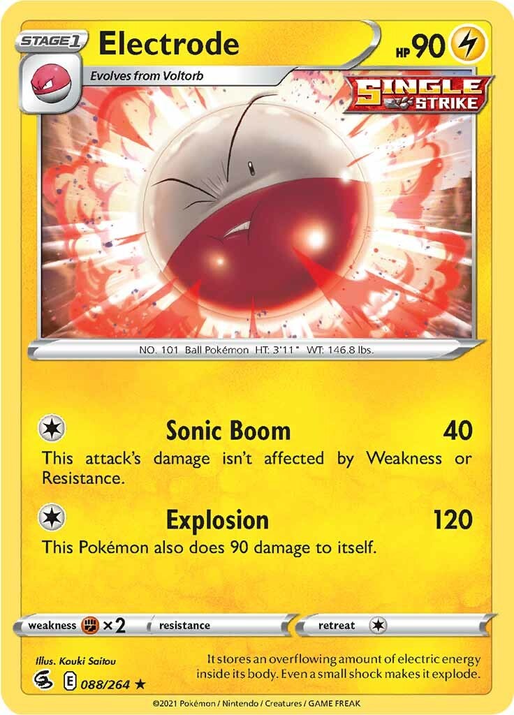 Electrode [SWSH08 - 088/264] Pokemon Trading Card