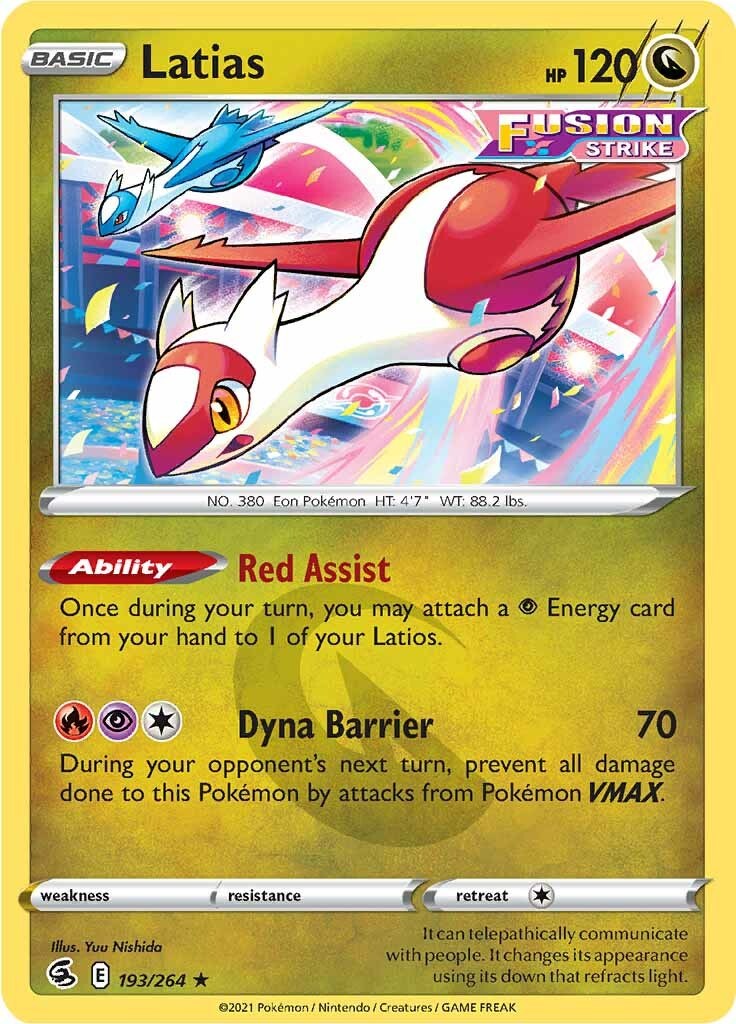 Latias [SWSH08 - 193/264] Pokemon Trading Card