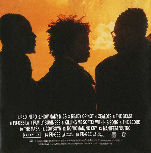 Fugees : The Score (Edited) (CD, Album, Edi)