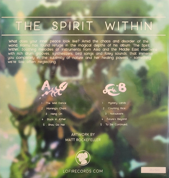 Raimu (3) : The Spirit Within (LP, Ltd, Num)
