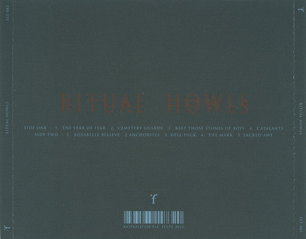 Ritual Howls : Ritual Howls (CD, Album, Dlx, RE, 10 )