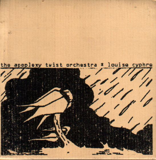 The Apoplexy Twist Orchestra * Louise Cyphre - Split (2xFloppy Disk) (VG) - Endless Media