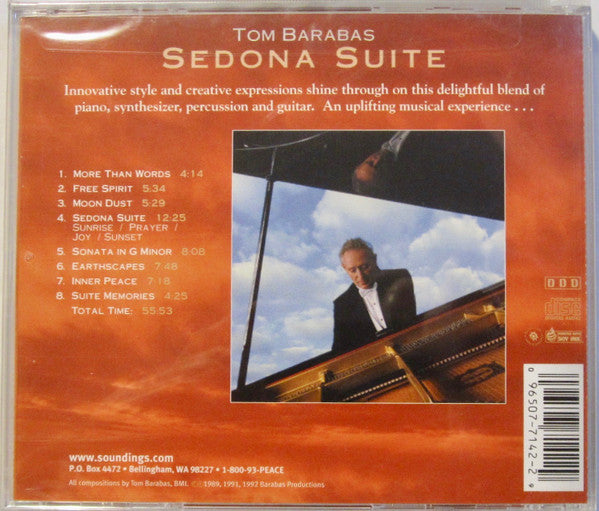 Tom Barabas : Sedona Suite (CD, Album)