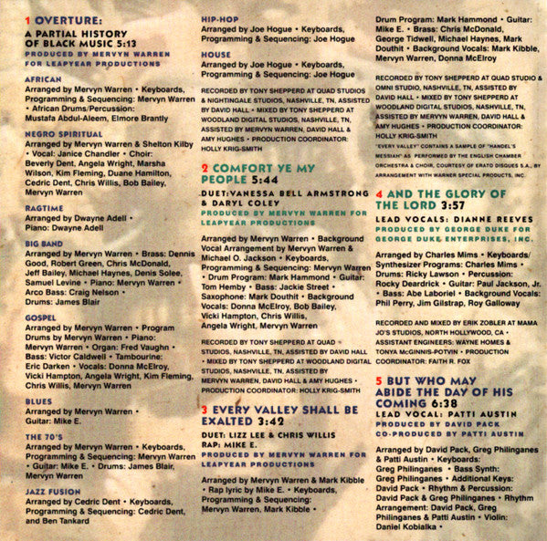 Various : Handel's Messiah (A Soulful Celebration) (CD, Album)