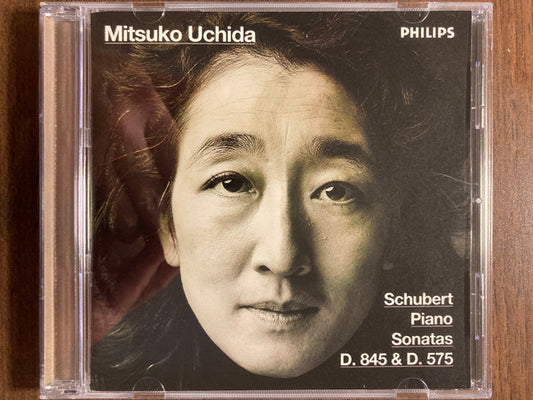 Franz Schubert, Mitsuko Uchida : Piano Sonatas D. 845 & D. 575 (CD, Album, RE, UML)