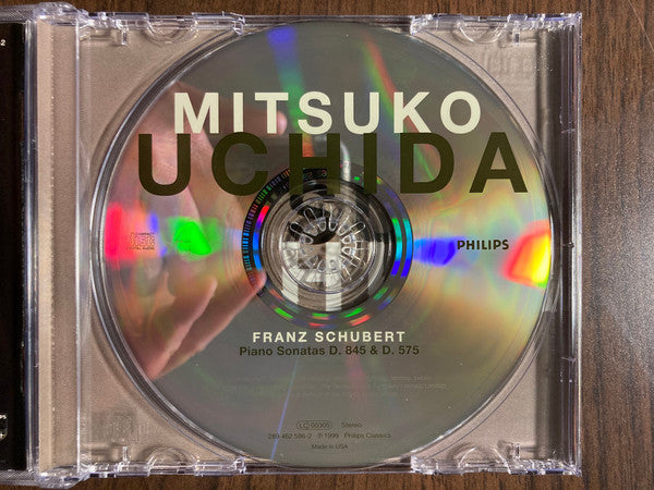 Franz Schubert, Mitsuko Uchida : Piano Sonatas D. 845 & D. 575 (CD, Album, RE, UML)