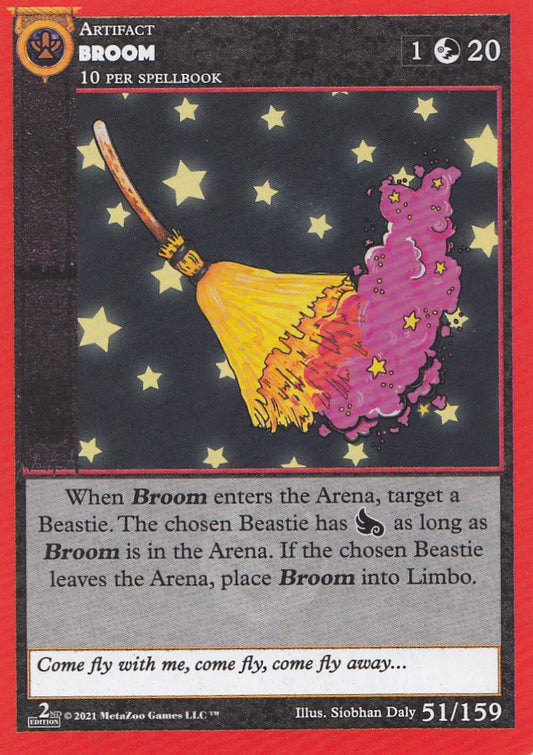 Broom [CN2E - 51] MetaZoo Trading Card