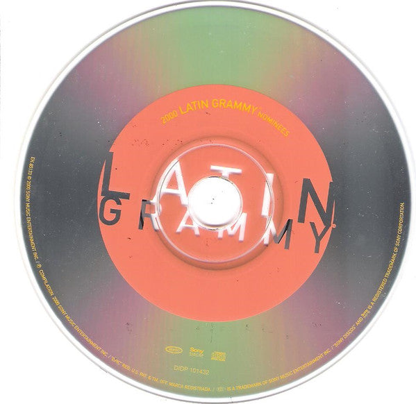 Various : 2000 Latin Grammy Nominees  (CD, Comp)