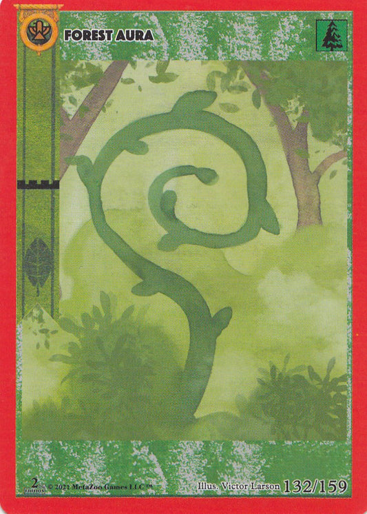 Forest Aura [CN2E - 132] MetaZoo Trading Card