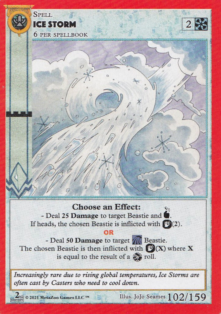 Ice Storm [CN2E - 102] MetaZoo Trading Card