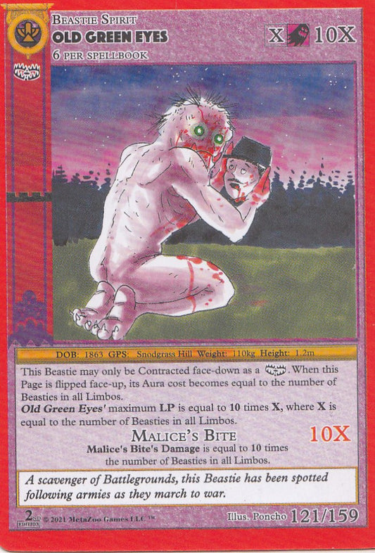 Old Green Eyes [CN2E - 121] MetaZoo Trading Card