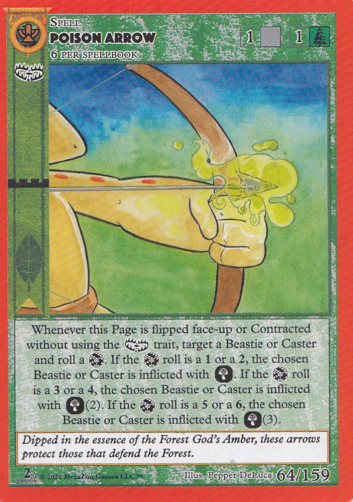 Poison Arrow [CN2E - 64] MetaZoo Trading Card