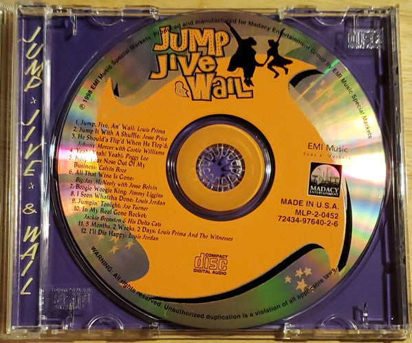 Various : Jump, Jive, & Wail (CD, Comp)