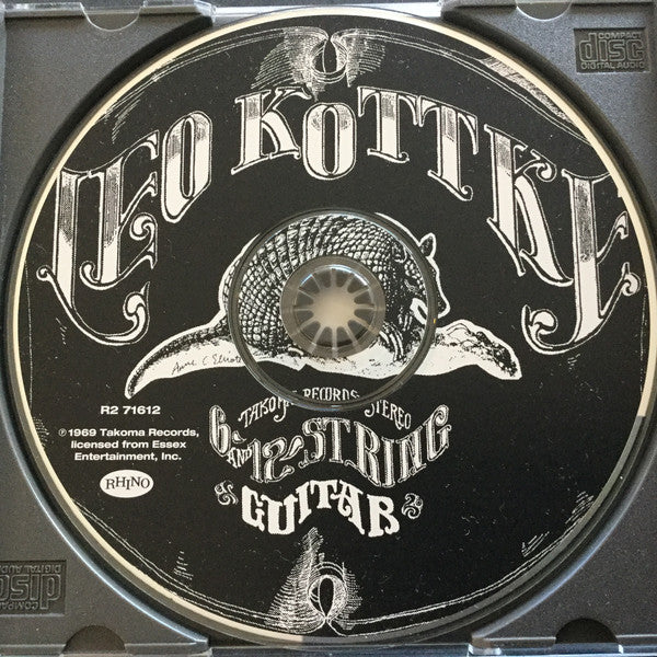 Leo Kottke : 6 & 12 String Guitar (CD, Album, RE, RM)