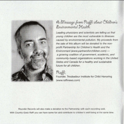 Various : Country Goes Raffi (HDCD, Album, UML)