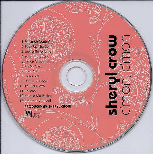 Sheryl Crow : C'mon, C'mon (CD, Album, Club)
