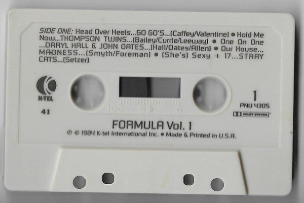 Various : Formula - Vol. 1 (Cass, Comp, 41)