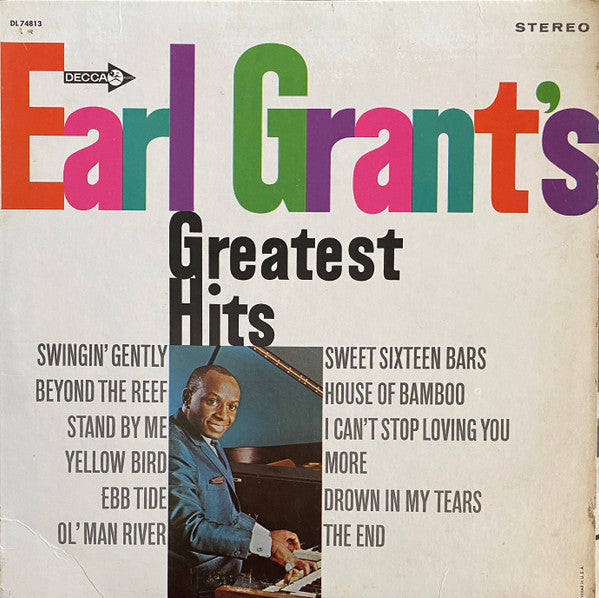Earl Grant : Earl Grant's Greatest Hits (LP, Comp, Glo)