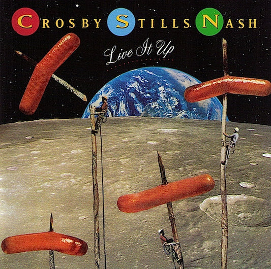 Crosby, Stills & Nash : Live It Up (CD, Album)