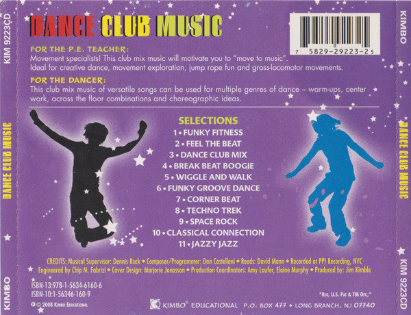 Kimbo Children's Music : Dance Club Music (CD)