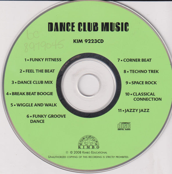 Kimbo Children's Music : Dance Club Music (CD)
